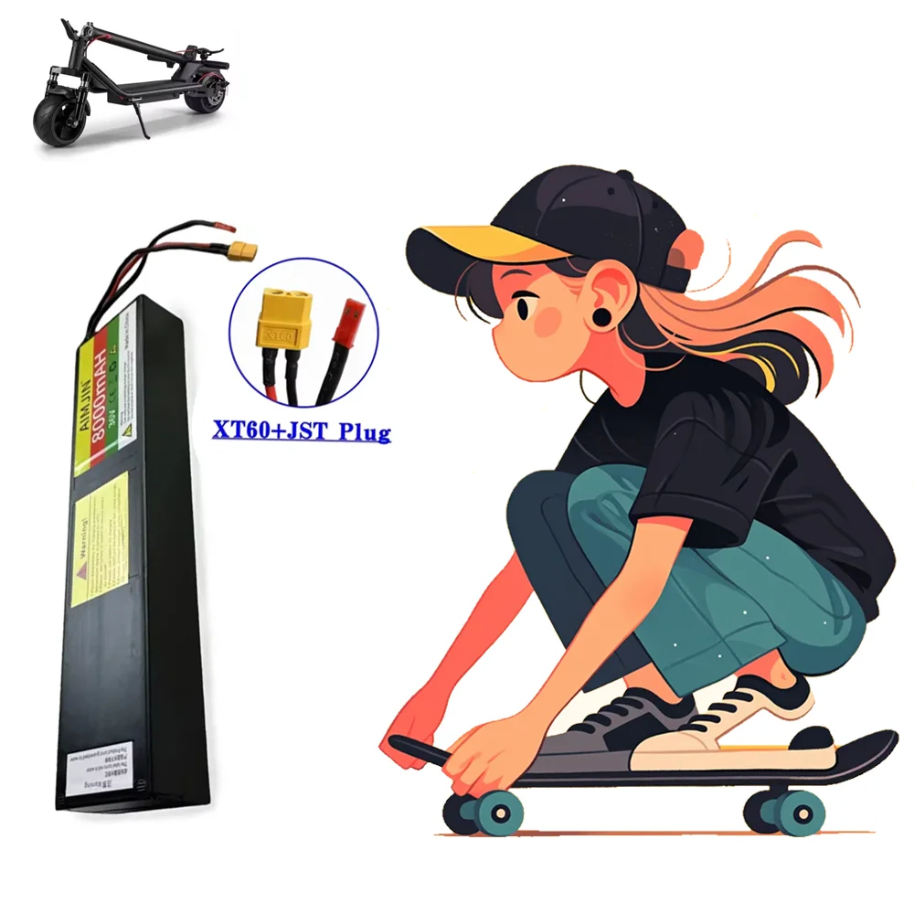 

Kugoo S1,S2, S3, S3 Pro 36V 8000mAh Li-ion Rechargeable Battery Pack 10S3P Suitable for Electric Scooter Battery