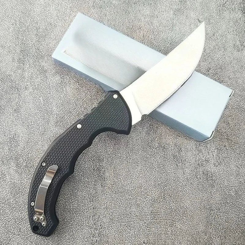 Hot selling Talwar sharp kitchen folding knife, outdoor portable protective knife, fishing, mountain climbing survival EDC knife