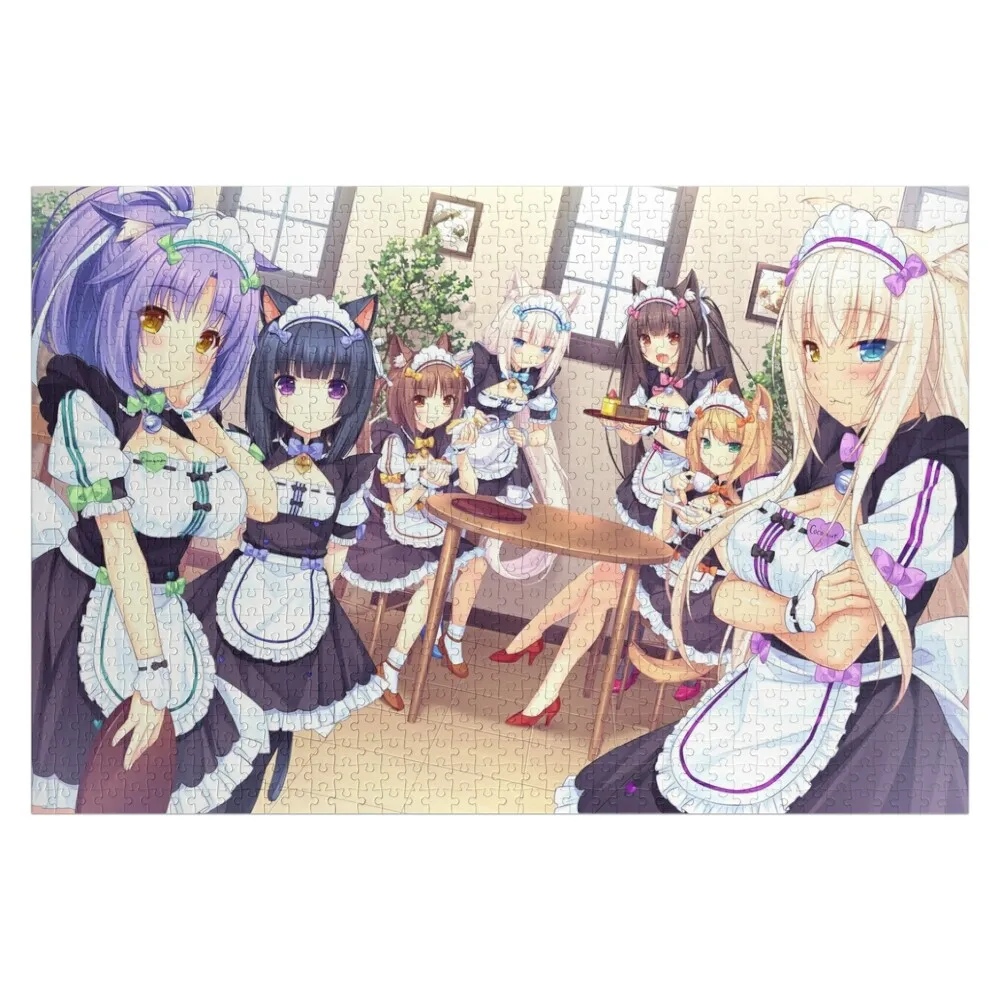 

Пазл Nekopara 1, персонализированный пазл на заказ для детей, детский игрушечный пазл на заказ