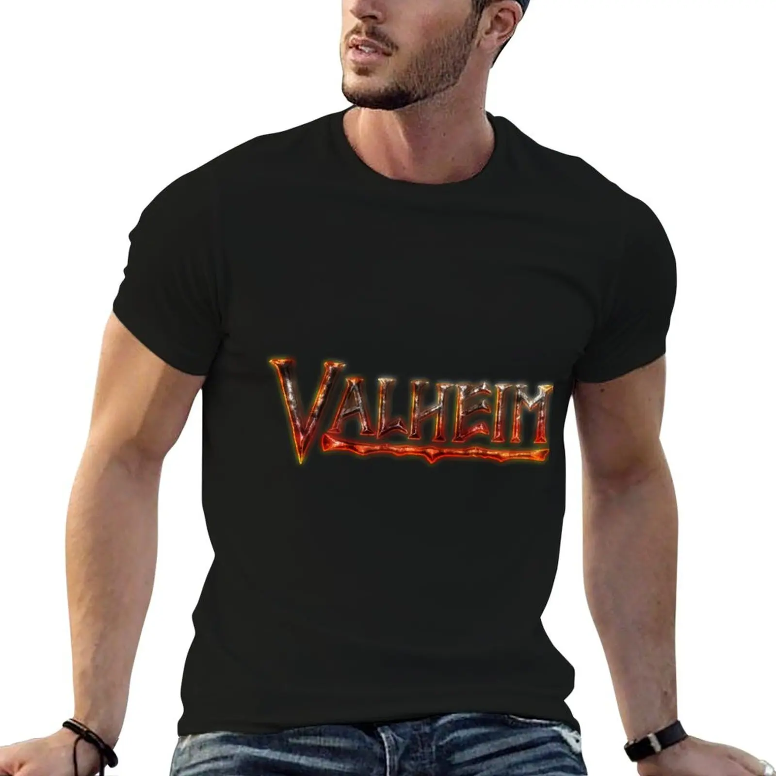 

Valheim T-Shirt t shirts for man cotton man t shirt summer T-Shirt