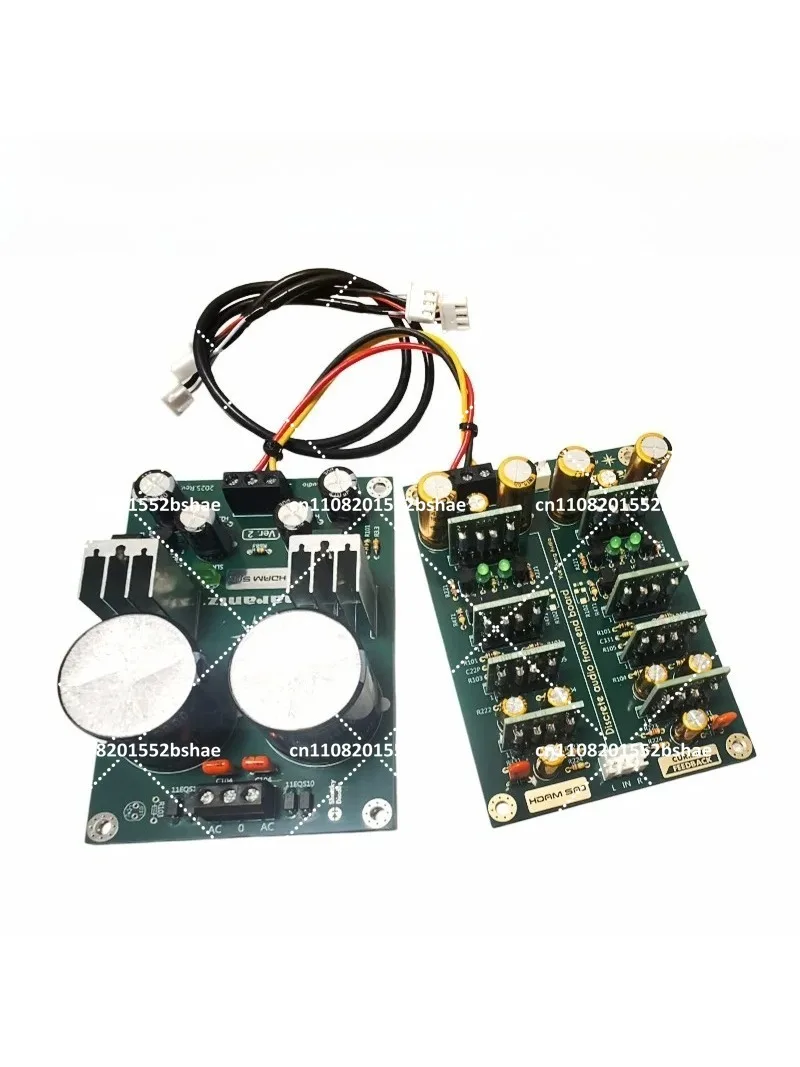 Discrete Audiophile Preamp Hi-Fi Audio Preamplifier Board High-End Discrete Circuit Replica for Stereo Amplifier System