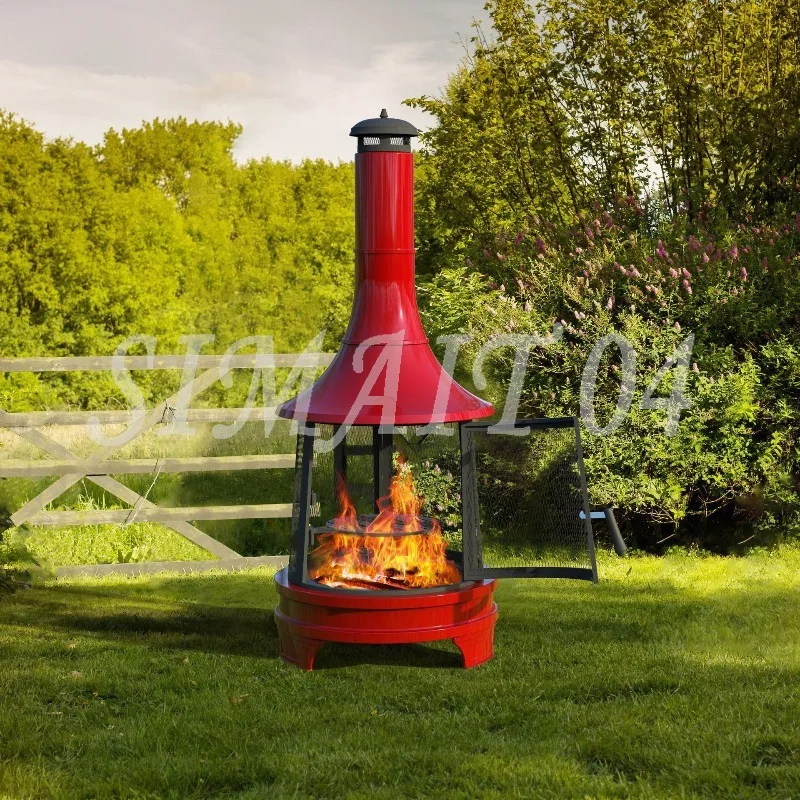 Outdoor Garden Vintage Barbecue Yard Firewood Stove, Campfire Heating,  Firewood