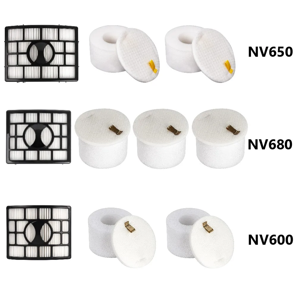 

Sponge & HEPA Filters For Shark NV650 NV750, NV680 NV800, NV600 NV770 Rotator DuoClean Powered Lift-Away Speed Vacuum Cleaner
