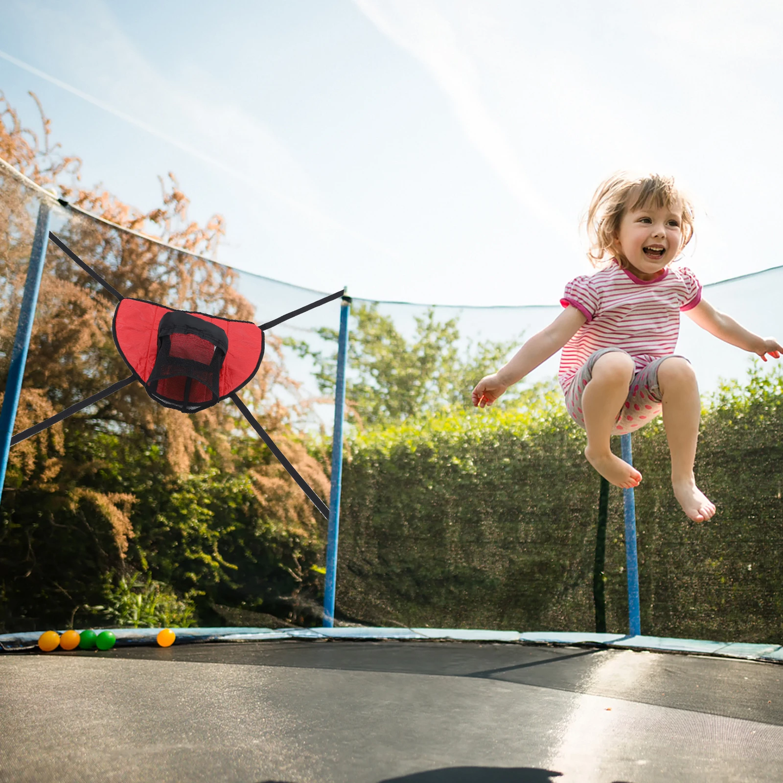 

Outdoor Children's Basketball Hoop Toddler Kids Pearl Cotton Part for Trampoline