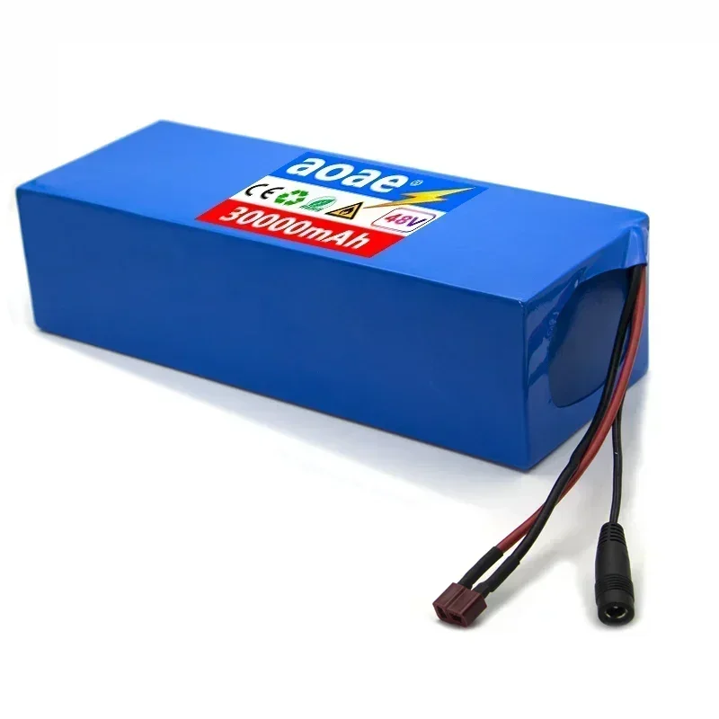 48V electric bicycle battery can be customized with high-power 18650 electric tricycle lithium-ion battery pack 13S5P 30000mAh