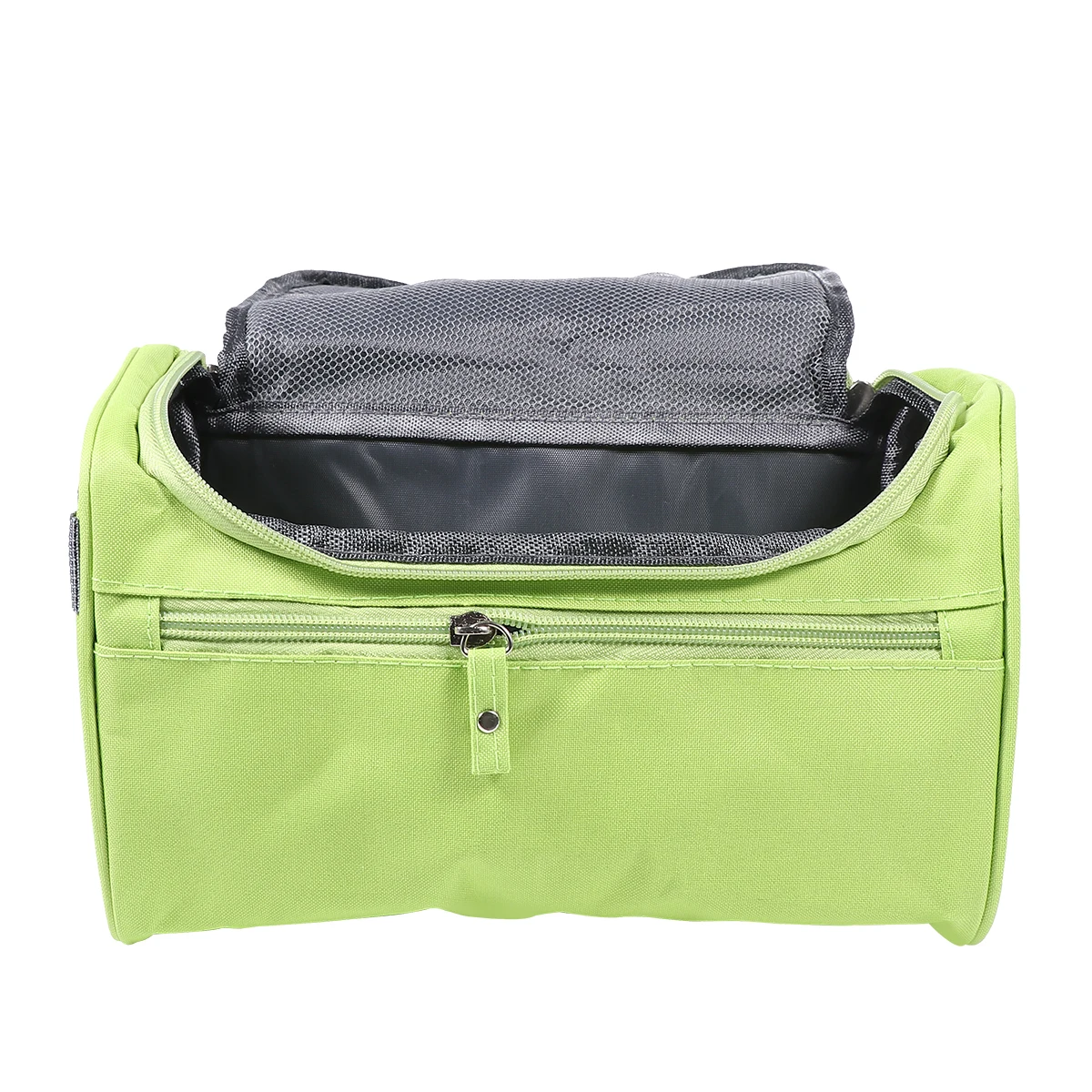 

1 pc Waterproof Toiletries Bag Large Capacity Portable Storage Pouch For Travel Green Durable Oxford Cloth Reversible