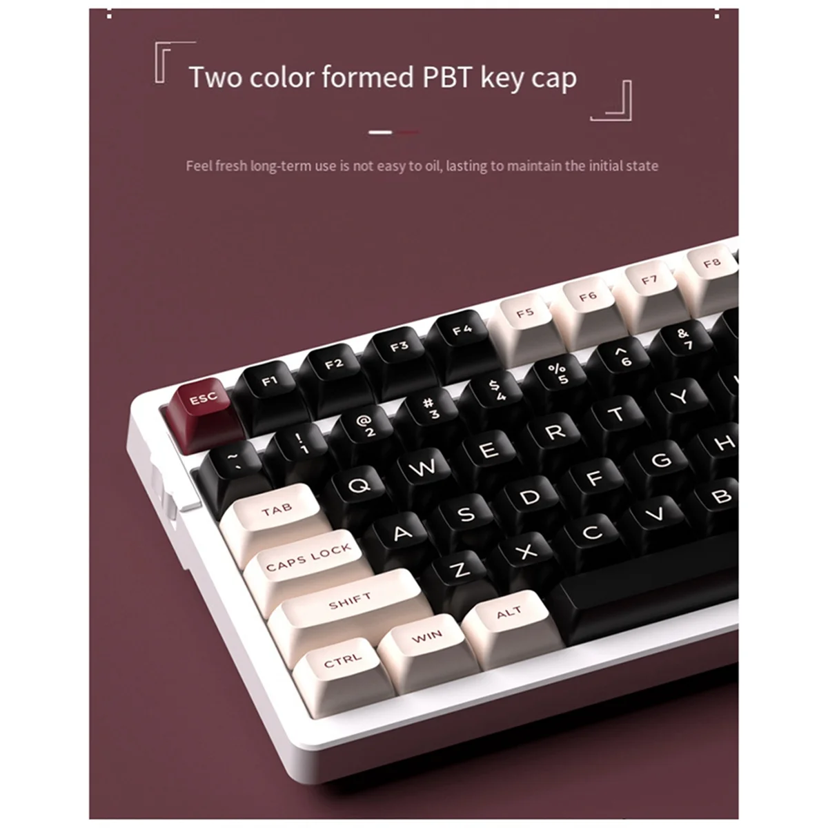 

N27R 148 Keys Keycap PBT Key Caps Mechanical Gaming Keyboard Keycaps