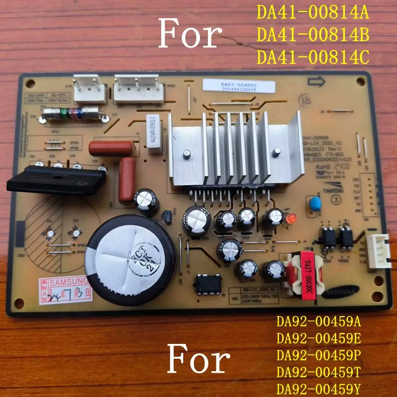 New For Samsung Refrigerator Control Board DA92-00459E DA92-00459A PCB DA41-00814B DA41-00814C Fridge Motherboard Freezer Parts