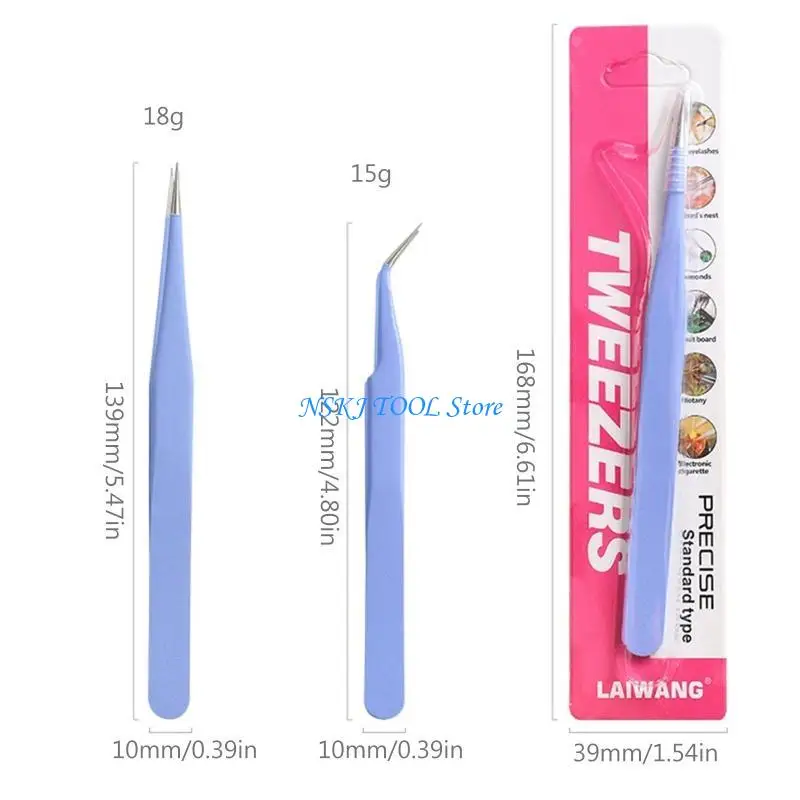 Pinzetta multifunzione L8RC Pinzetta portatile in acciaio inossidabile Strumento per marcare album