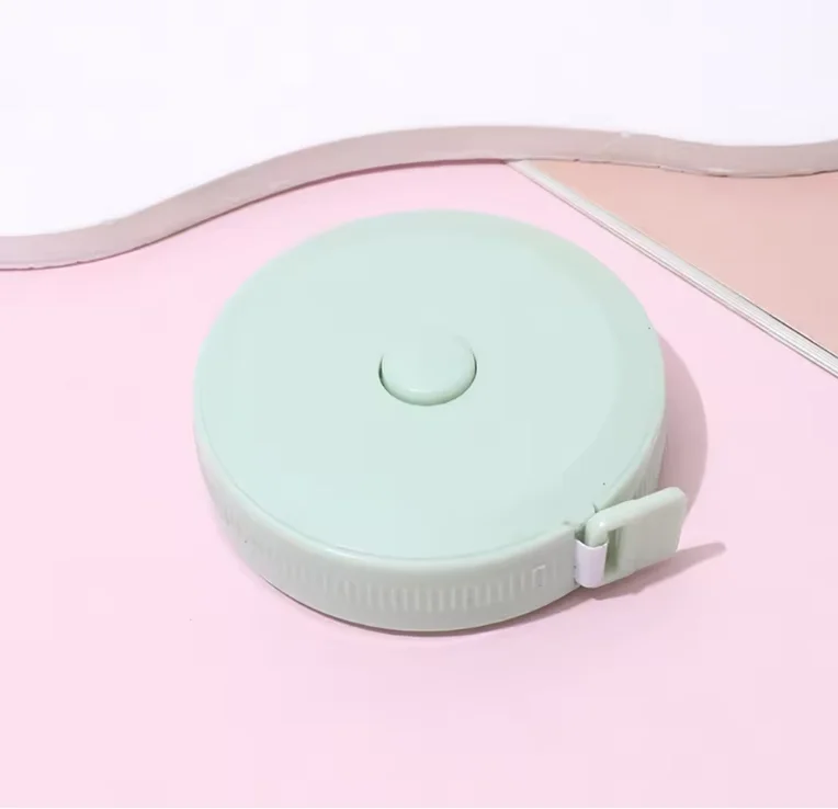 Mini Retractable Soft Tape Measure (1.5M) Multi-Function Home Measuring Tape for Body (Waist/Bust) & Clothing (Cute Portable)