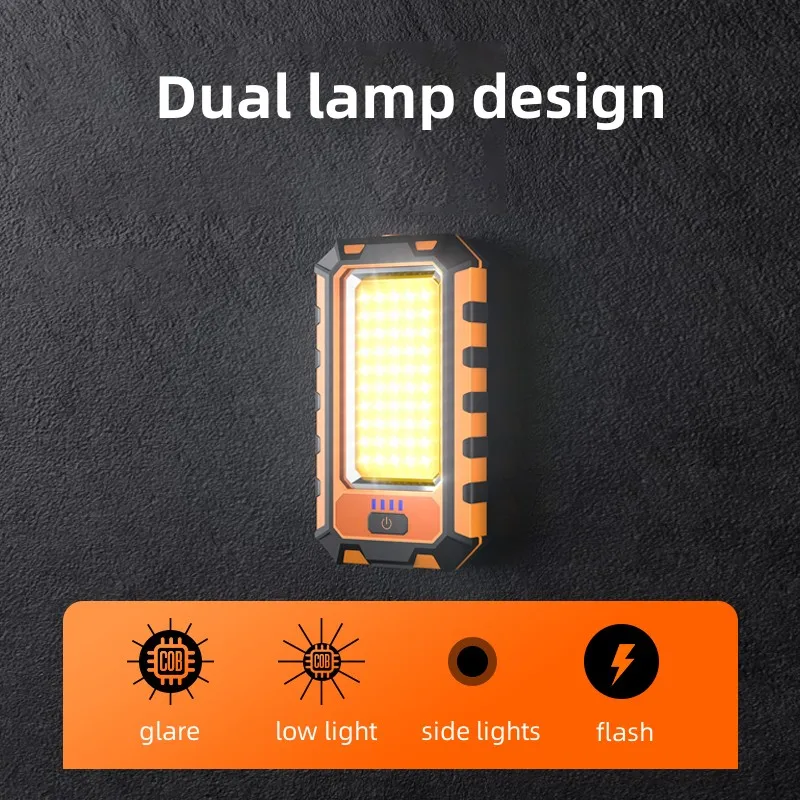 SuperFire G25 COB Work Lights Led lantern portable rechargeable lamps 3000mah Magnet Camping For Repairing Emergency Flashlights