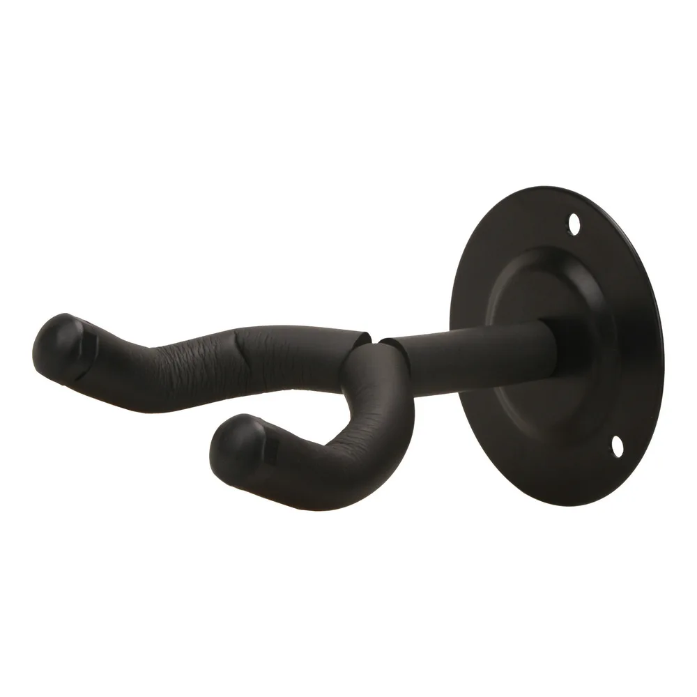 Folk Classic Guitar Hanger Ukulele Hook Round Plate Metal Base Holder Wall Mount Guitar Stand Rack Bracket Display