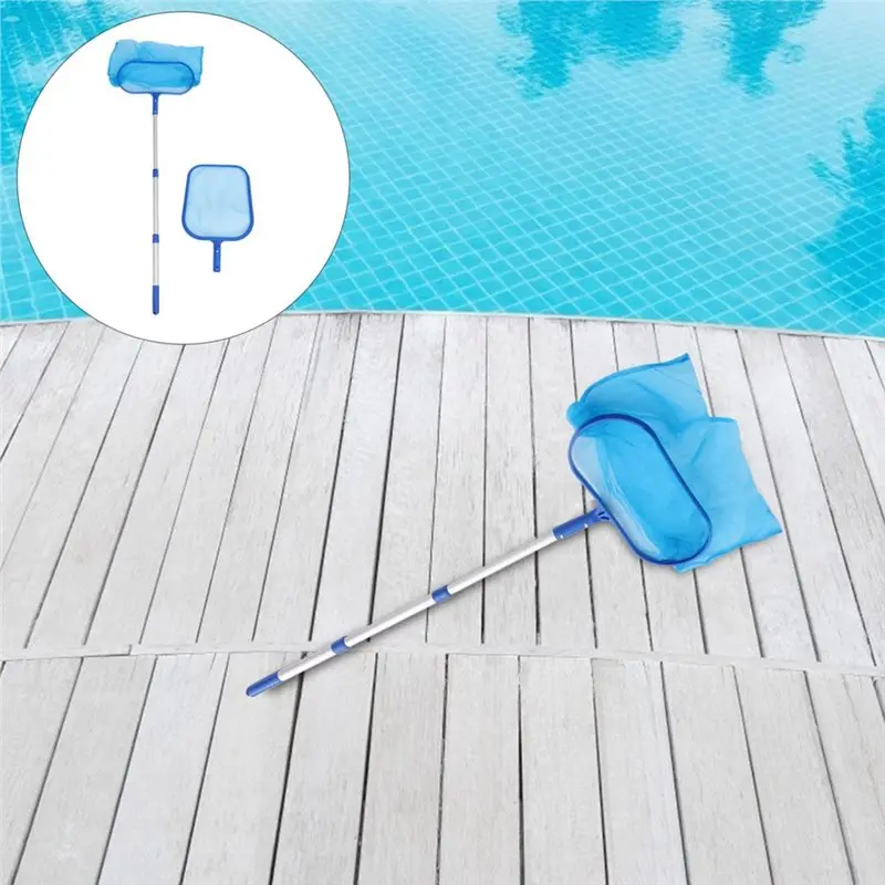 L71A Fine Mesh Pool Skimmer Net-Adjustable Telescoping Pole(3Pcs/Set)