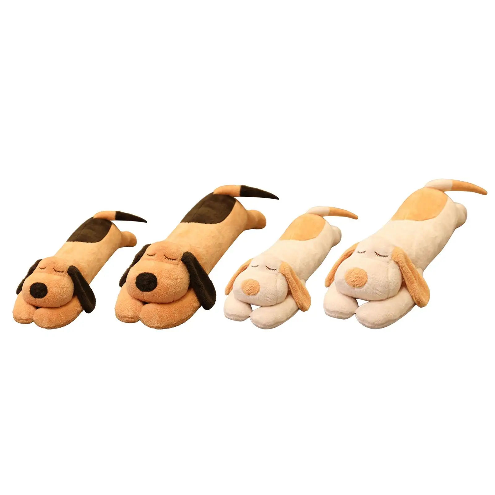 Strip Hond Lange Pluche Comfortabele Gift Cartoon voor Sofa Slapen