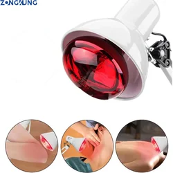 ZONGKUNG 150W Lamp Massage Red Bulb for Body Neck Ache Arthritis Muscle Heat Lamp Joint Pain Anti Aging