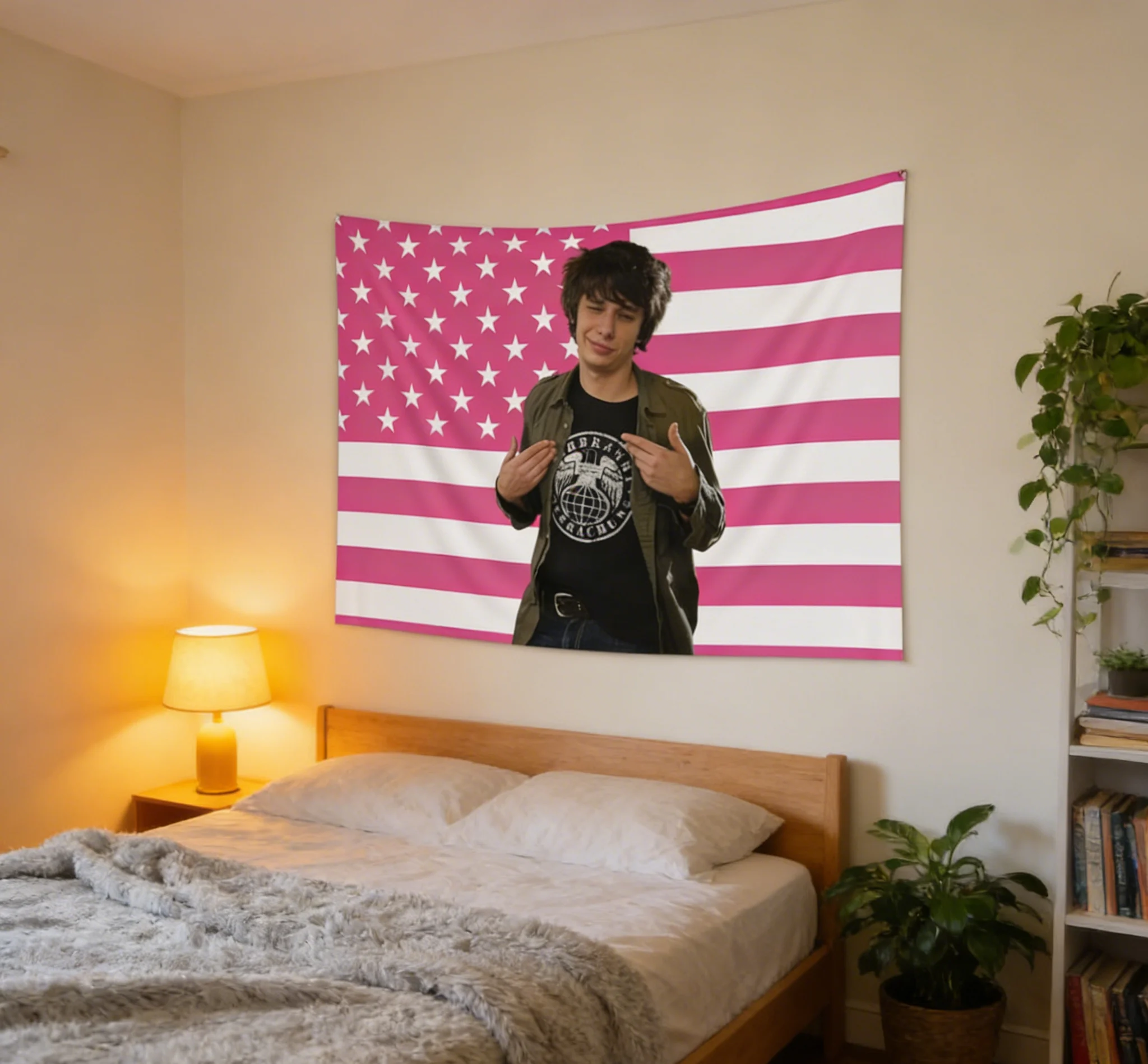 Rodrick Rules Tapestries, Devon Bostick Flag, Rodrick Heffley Indoor Wall Tapestries