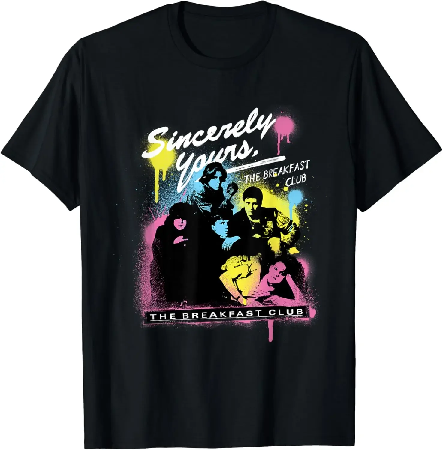 

The Breakfast Club Group Spray Paint T-Shirt