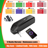EU US Stock Hailong Ebike Battery 36V 52V 48V Lithium Battery Pack For 350W 500W 750W 1000W 1500W Electric Bicycle Kits