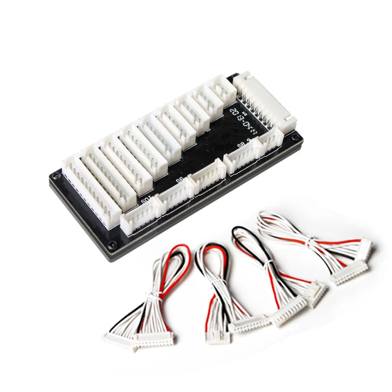 1PCS ICharger 3010/4010 Balanced Charger Expansion Board with 22AWG JST-XH/PL6/PL8 Adapter Cable Support 2-10S Battery Pack