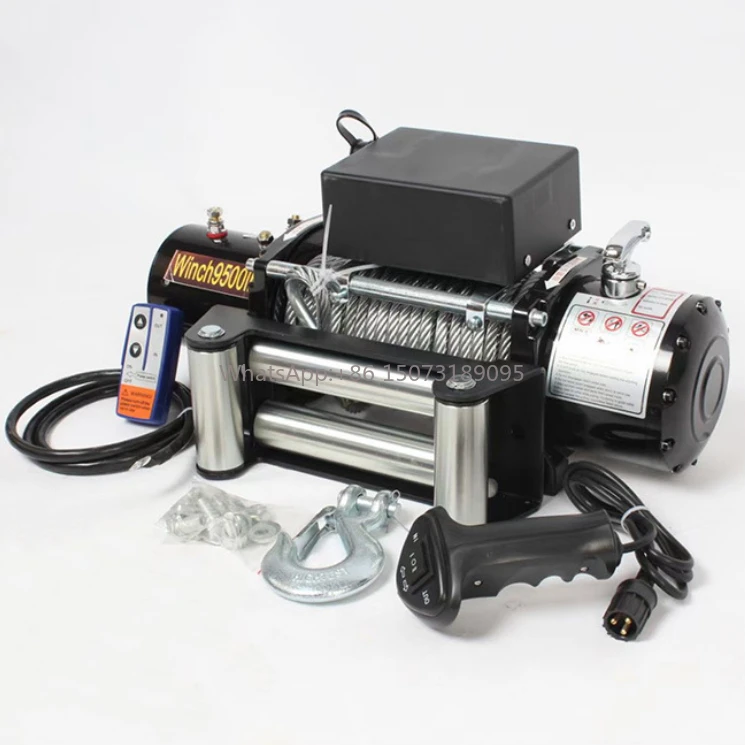 

Беспроводной переключатель со стальным кабелем Classic 4x4 Электрическая лебедка 13000 фунтов