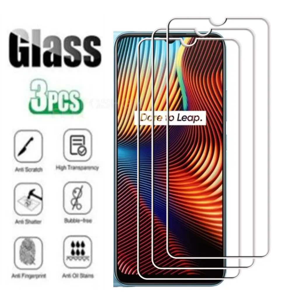 

Защитное закаленное стекло HD для OPPO Realme 7i RMX2193 RMX2103 Realme7i Global, защита экрана, защитная пленка