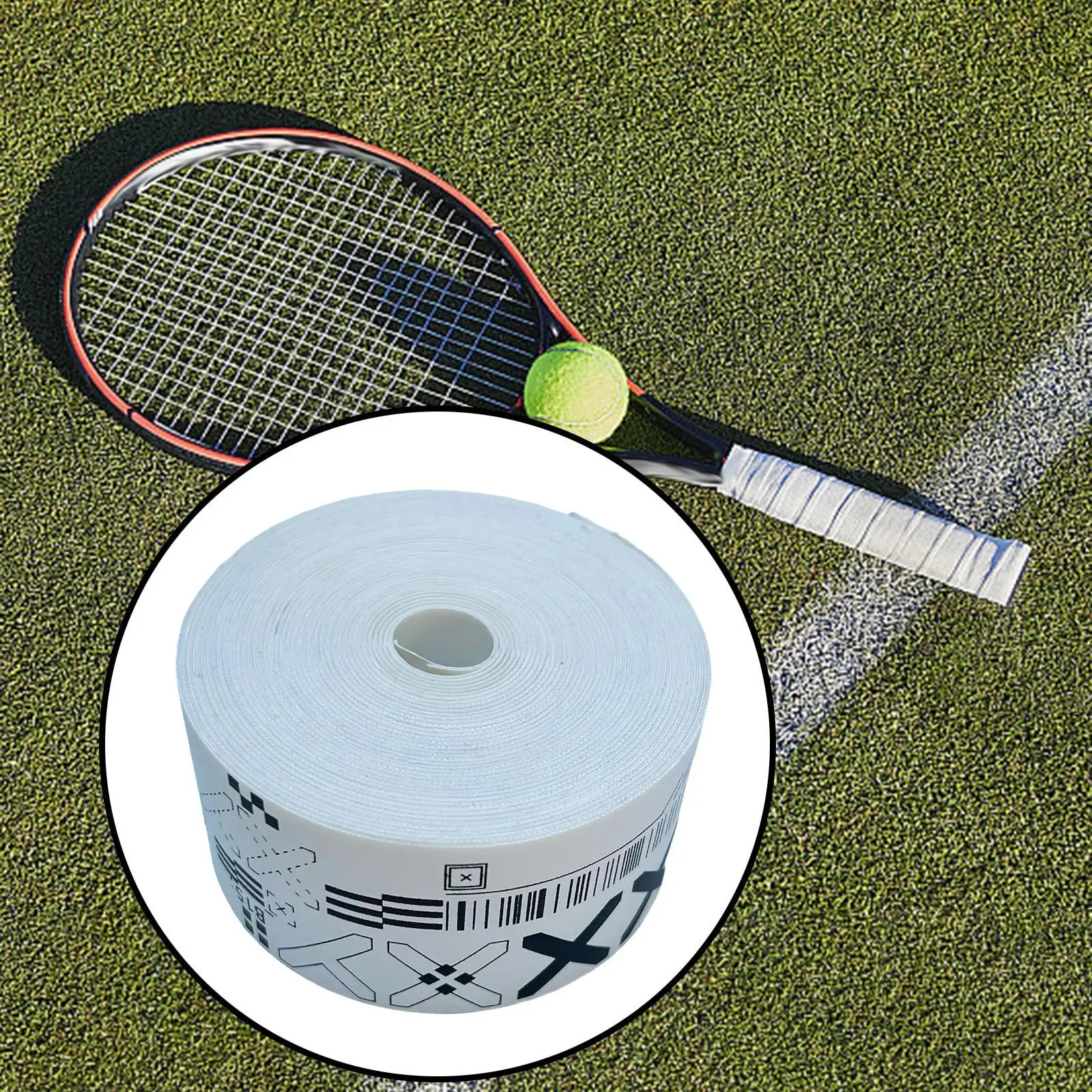 

Tennis Racket Head Tape Protection for Players Outdoor Activities Practice