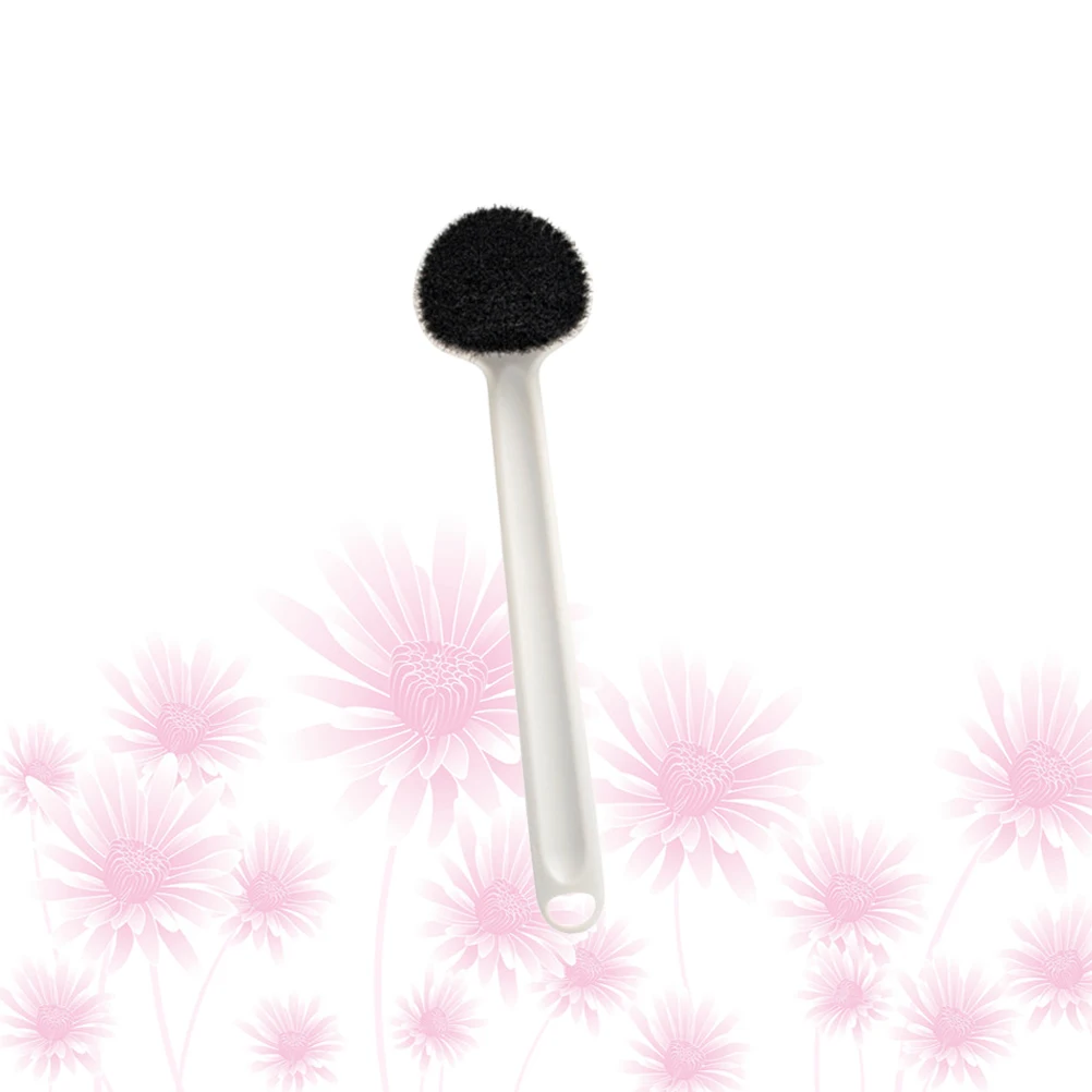 

Long Handle Bath Brush Natural Bristle Body Scrubber Exfoliating Back Massager Soft Skin Care Tool For Home Bathroom