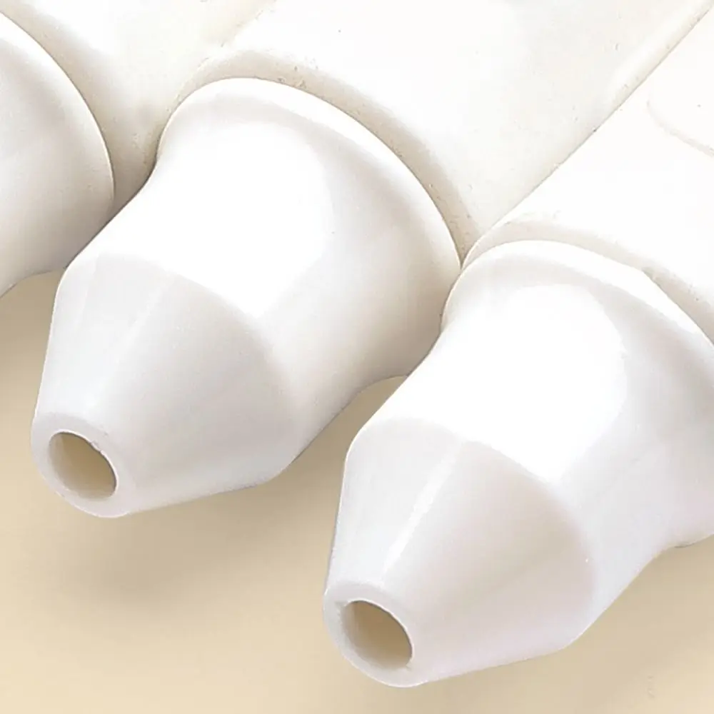 4PCS/Box Dirt-resistant Press Type Gel Pen Black Ink Soft Grip Neutral Pen 0.5mm Pen Tip Quick-drying Writing Tool School Office