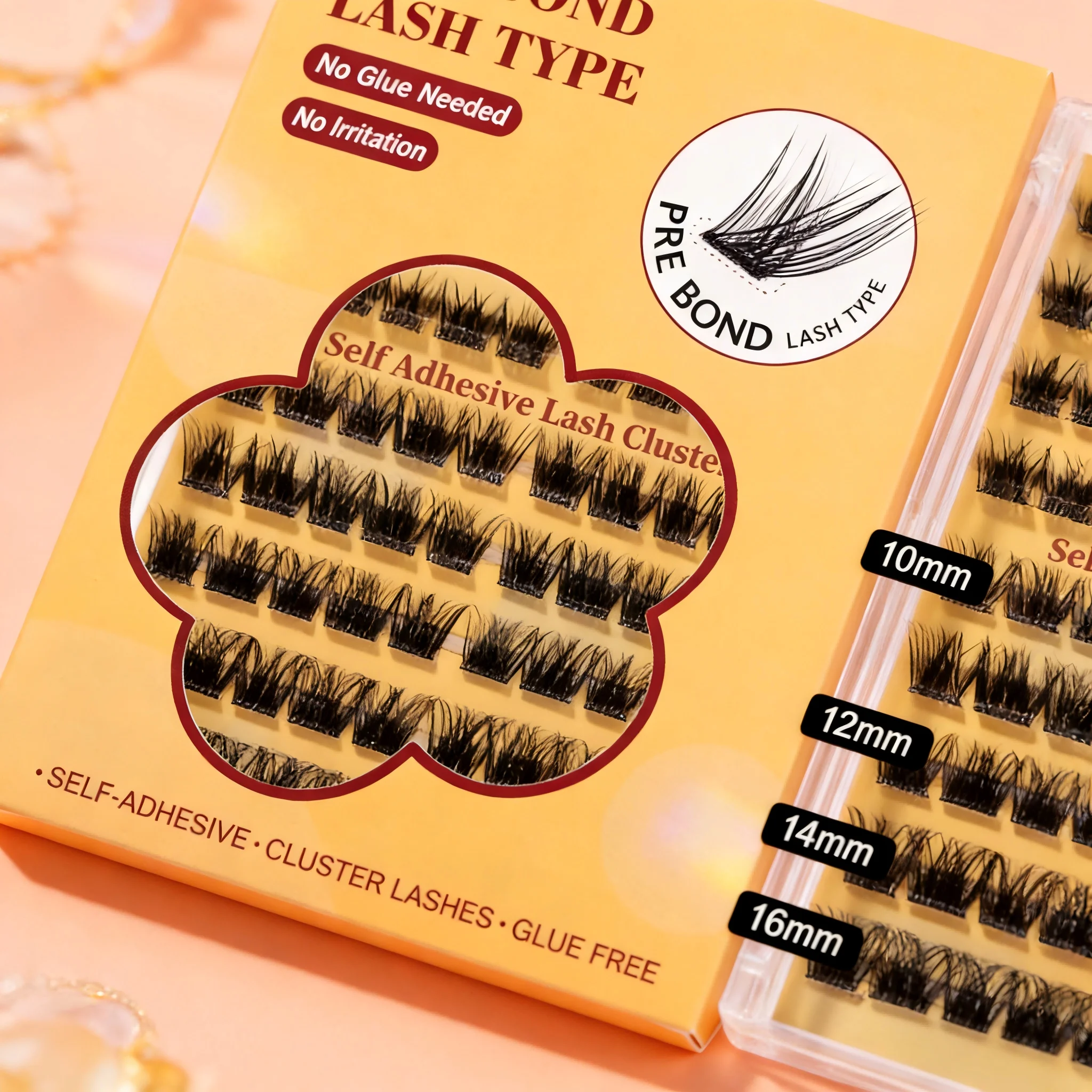 100 stuks zelfklevende wimperc - Eyelash Extension No 10 recensie en prijs