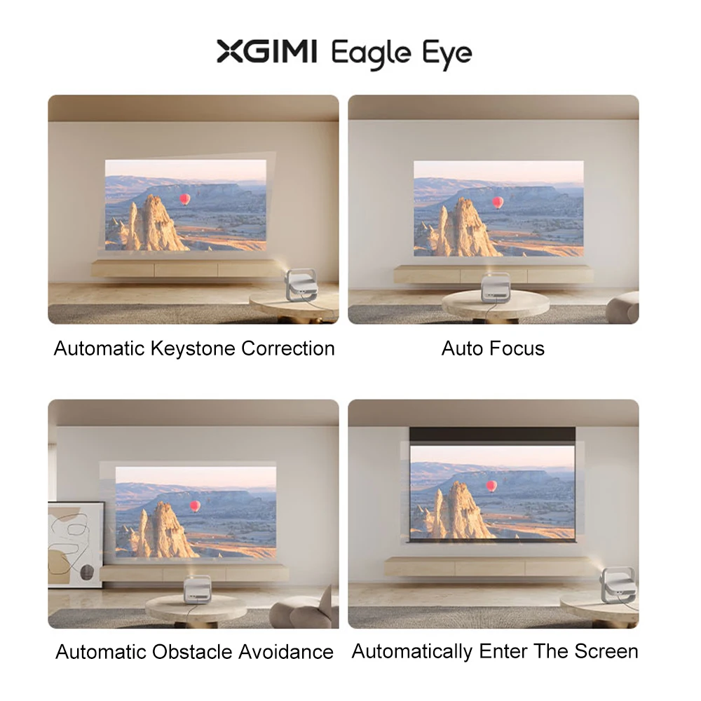 Nuevo XGIMI Z6X Mini proyector DLP de quinta generación 4K