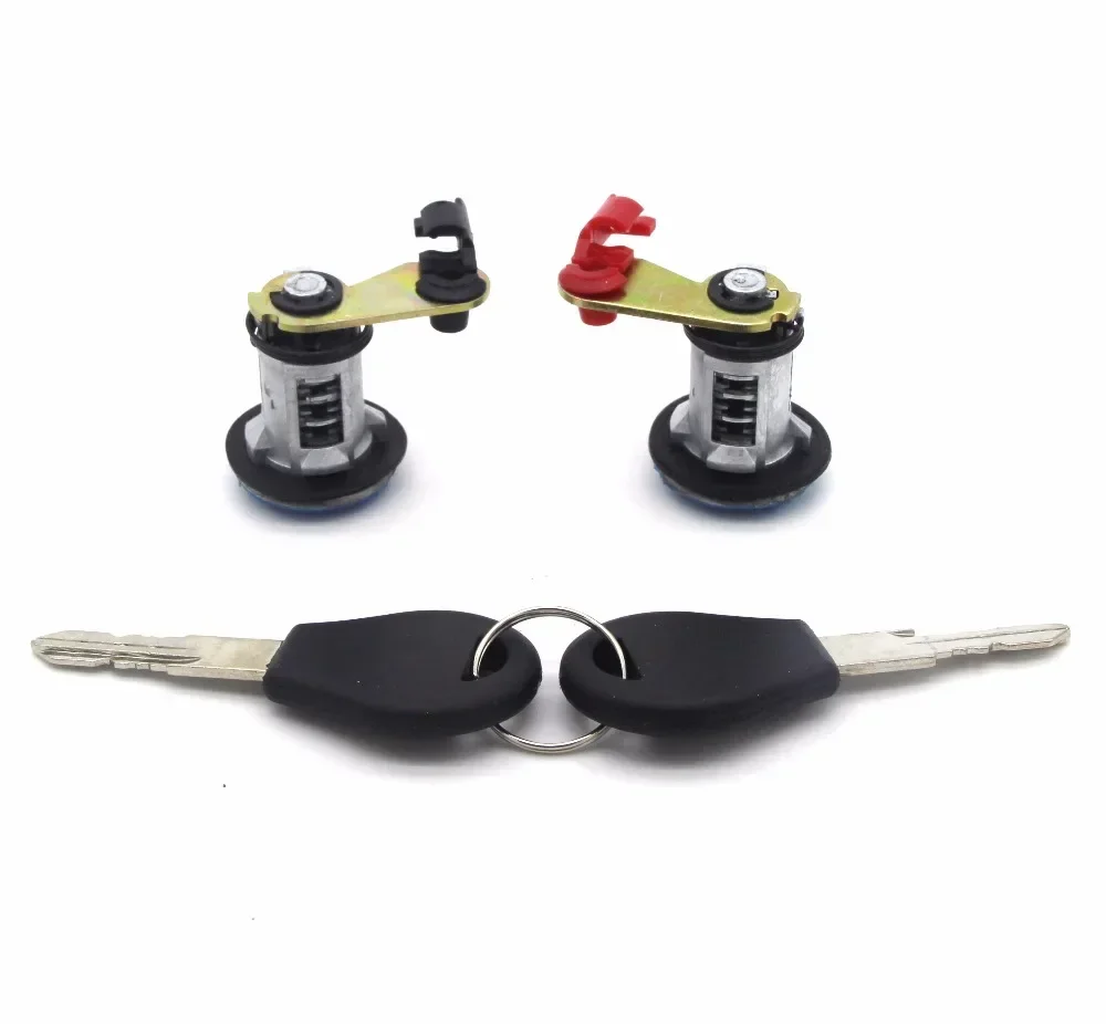 Car Front Left Right Door Lock Set with 2 Keys 80600/1-50J00 For Nissan Primera P10 1990-1996 Micra K11 1992-2003