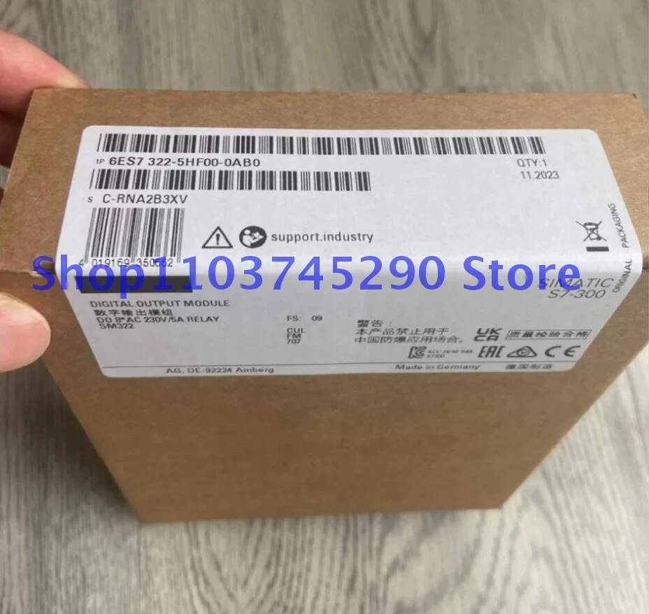 1PCS 6ES7 322-5HF00-0AB0 In Box 6ES7322-5HF00-0AB0 PLC Module Fast Shipping 6ES73225HF000AB0 Original Brand New SIMATIC S7-300