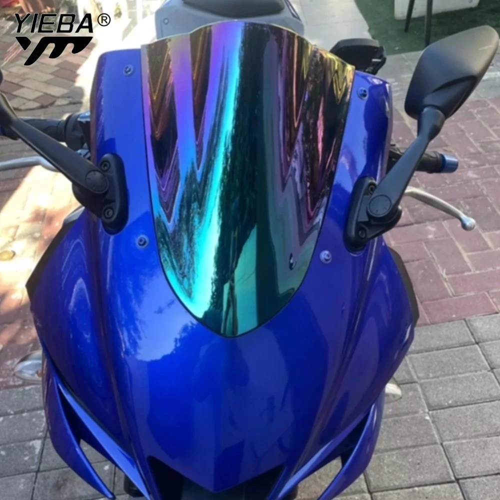 

R3 R25 2019-2022 Windshield Motorcycle Accessories Front Screen Windshield Fairing Windscreen For YAMAHA YZF-R3 YZF-R25 2019-20
