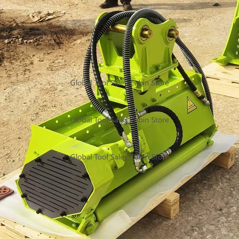 High-efficiency Excavator-mounted Flail Mower Brush Cutter Lawn Mowers