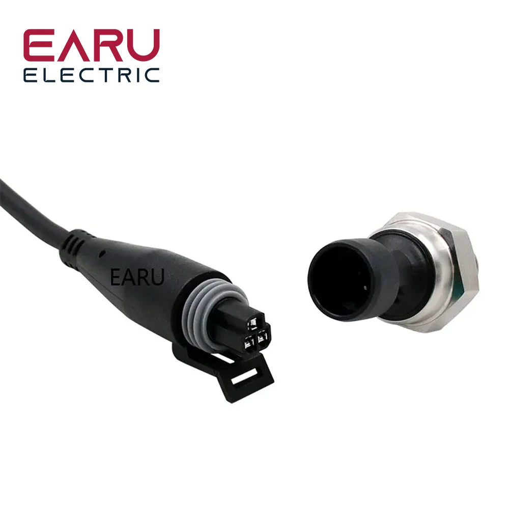DC5V G1/4 Pressure Sensor Transmitter Pressure Transducer 1.2 MPa 174 PSI For Air Water Gas Oil Diesel Car Auto Stainless Steel
