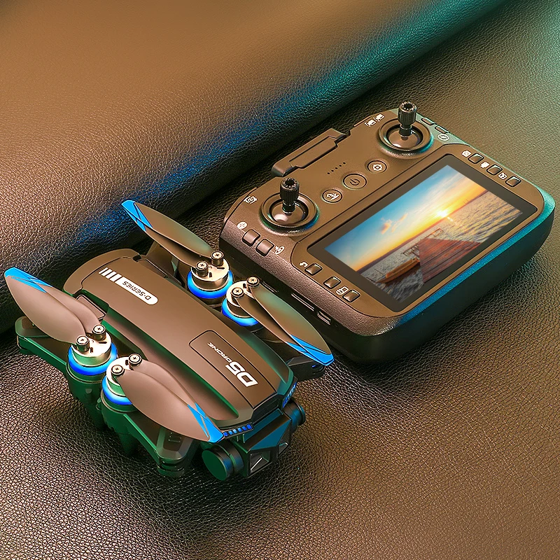 

D5 HD pixel drone, stunt flips, lateral flight, one-key automatic return, all-around obstacle avoidance, Wi-Fi, brushless motor