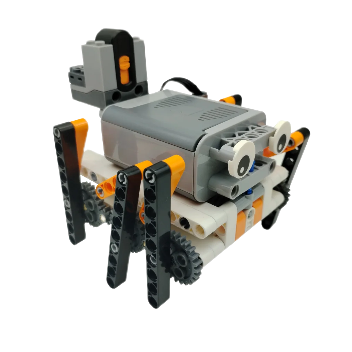 Technical Electric MOC Building Blocks 6-Leg Walking Robot RC Omnidirectional Robot Model DIY bricks blocks Toy for kids