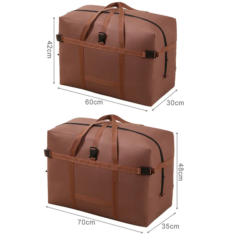 Portable Large Capacity Storage Bag Travel Clothing Organizer Bag Luggage Storage Oxford Cloth Material Storage Bags image 6