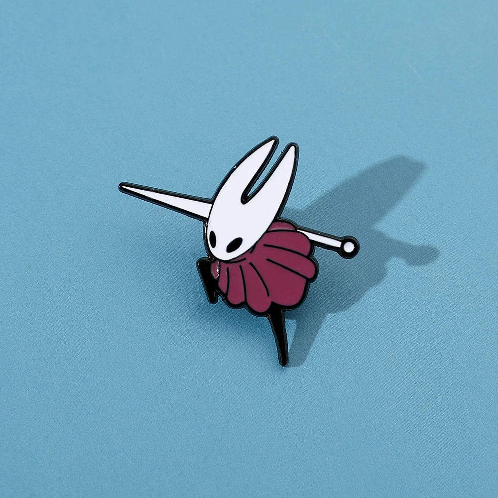 Hollow Knight Enamel Pins Cute Cartoon Metal Brooch Game Jewelry Badge for Backpack Pins Accessories Gifts