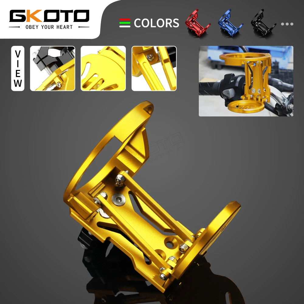 Fotografia 4: Universal Motorcycle Drink Holder, Bike Water Cup Bottle Holder, Acessórios Modificados