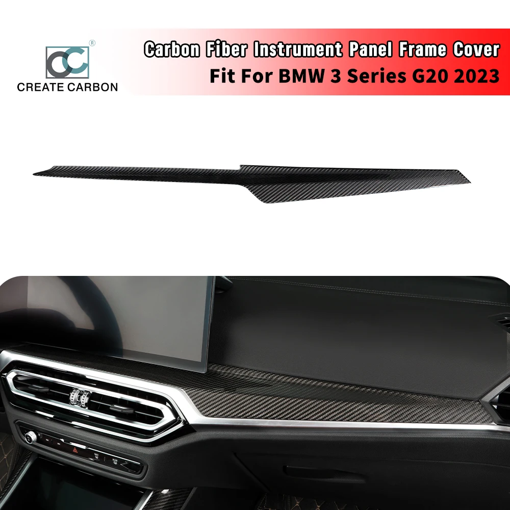 

Carbon Fiber Dashboard Cover for BMW 3 Series G20 G21 320i 330i M340 4 Sereis G22 G23 G26 G28 (2019-2023) M2 i4 i3 G28 (2023)