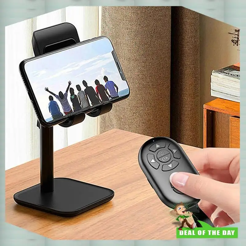 24-Hour Delivery 8 Button Wireless Phone Rechargeable Bluetooth Remote Controller Selfie Photo Shutter Page Turner For Tiktok Vi