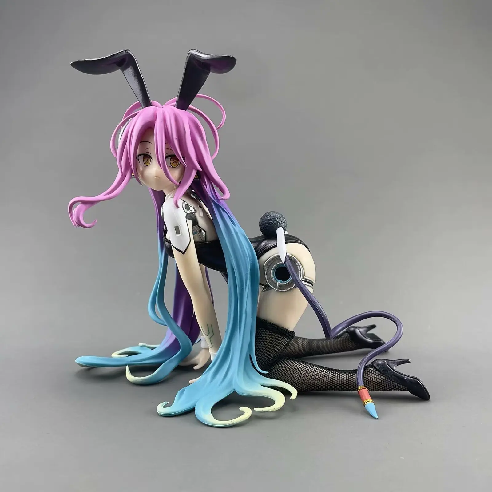 2024 No Game No Life B-Style Schwi Shuvi Doura Zero Jibril Great War Dola Bunny Figure Pvc Anime Model Doll Collectible Gift Toy