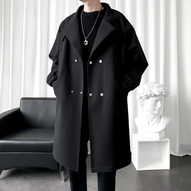 

Trench Hooded Coat Mens Money Baggy Running European Adults Promotion Stitch Cashew Pretty Moods Keep Physical Smooths Blends BF