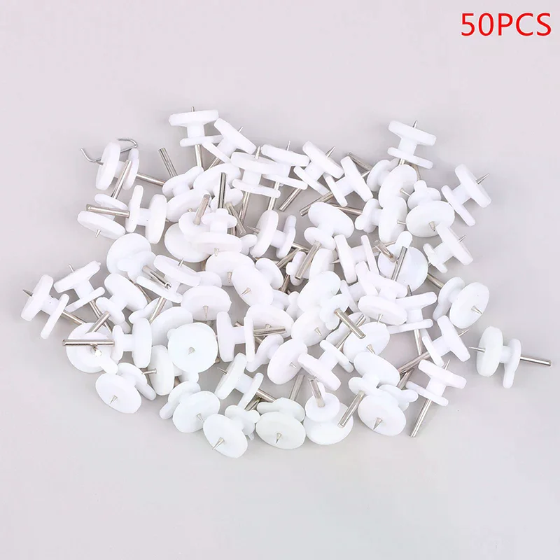 50PCS Invisible Wall Mounted Nails Painting Frame Holder Wedding Photo Hanger Hooks For Hard Wood Solid Walls Home Accessories