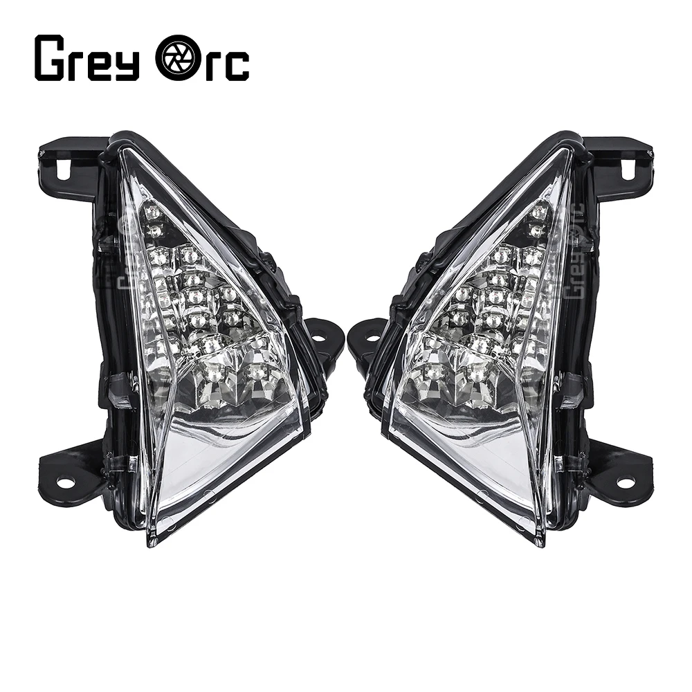 Motorcycle Front Turn Signal For Kawasaki ZX 14 ZX 14R ZZR 1400 2006-2019 ZX 14R ABS SE 2020-2024 Flashing Light