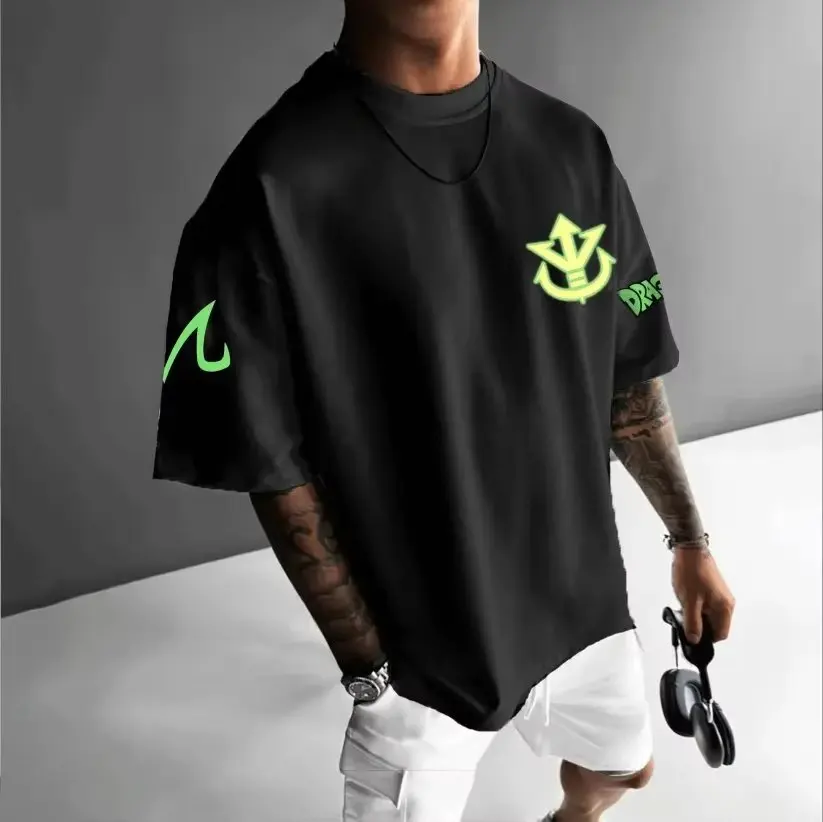 Anime giapponese Dragon Ball T-shirt da uomo Donna Manica corta Estate Graphic Tee Streetwear Casual Top Manga Stampato Y2k Vestiti