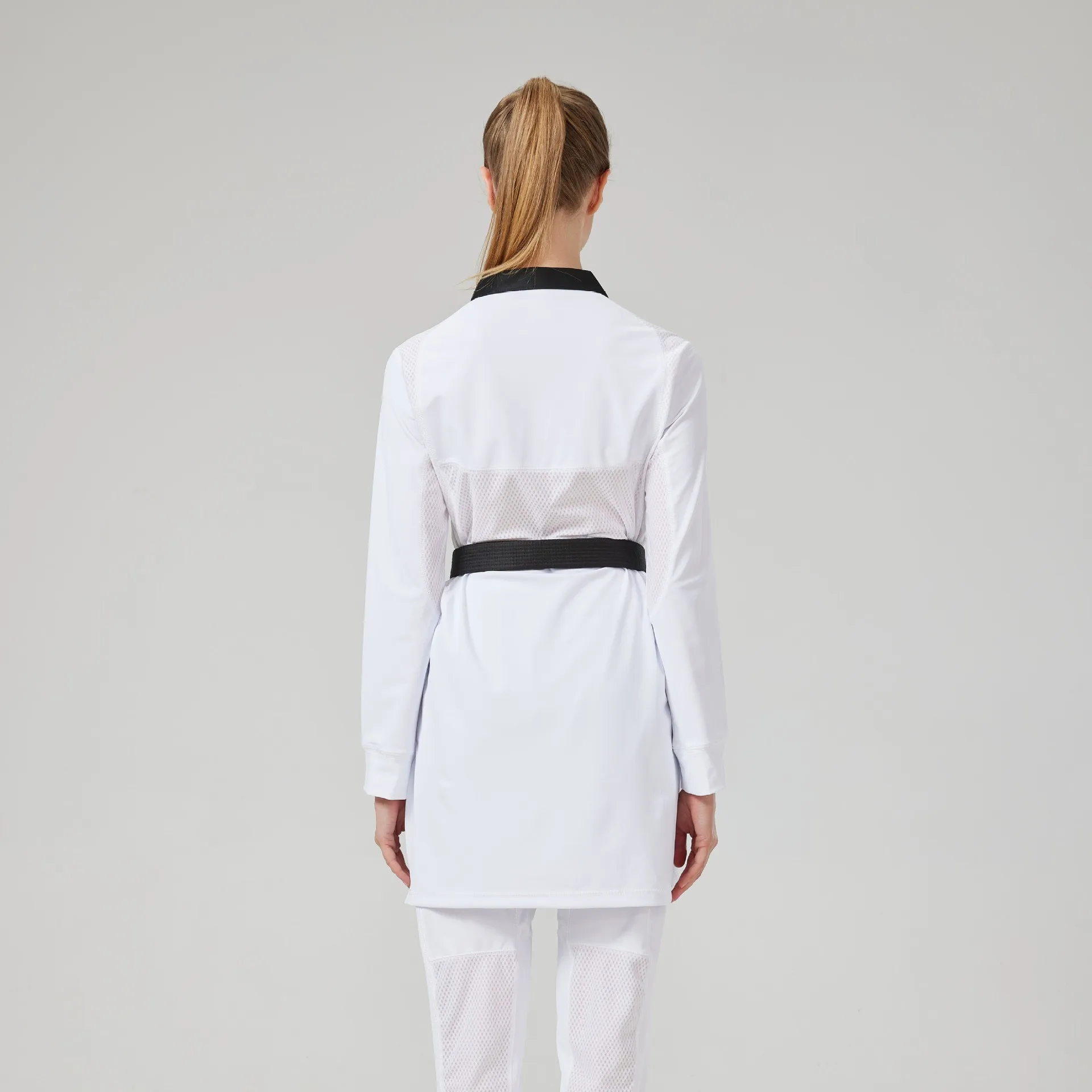Uniformes profesionales de competición de Taekwondo de secado rápido, elásticos, ultraligeros, ajustados, nueva versión extendida de personalización