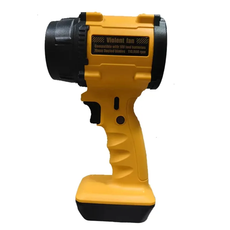 ABDJ-Air Blower High-Power Turbo Jet Fan Violent Wind Force Handheld Power Tool Thrust Leaf Duster For  20V 18V Battery