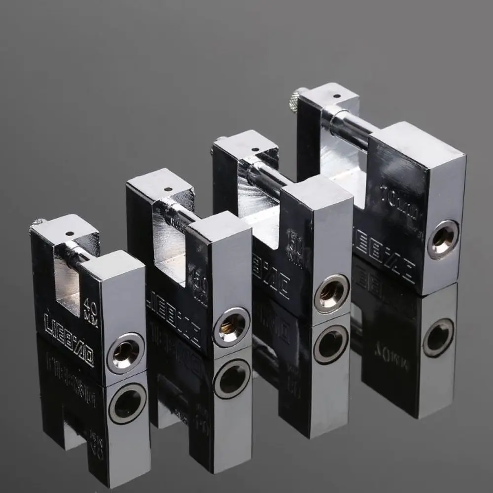 Stainless Steel Heavy Duty With 3 Keys Gate Window Anti-Theft Padlock Hardware Door Lock Home Improvement